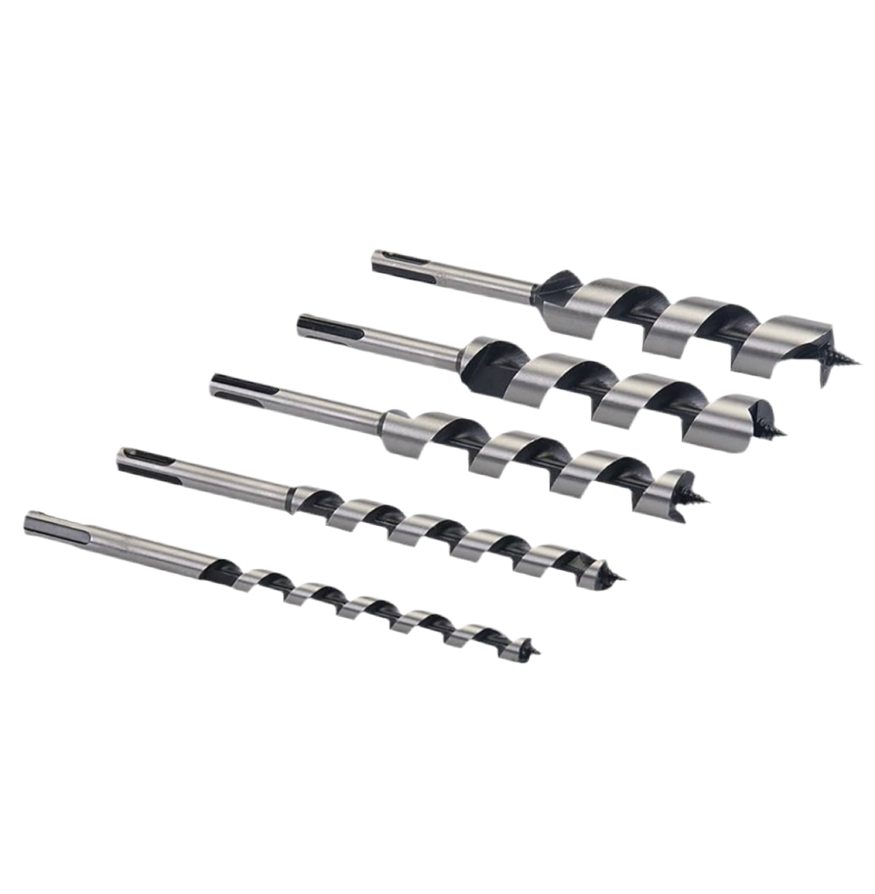 AMTECH SDS 4X Auger Drill Set (230mm L) 10-25mm