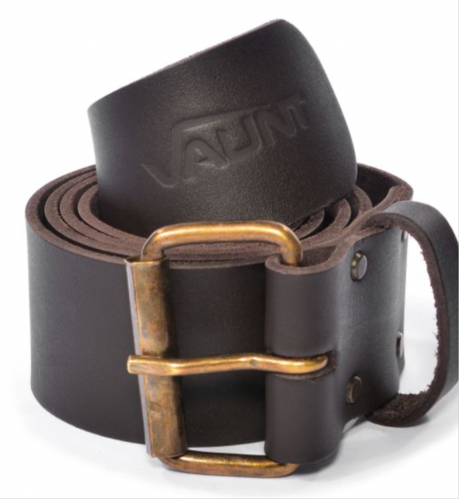 999) Vaunt Strong Leather Belt Brown