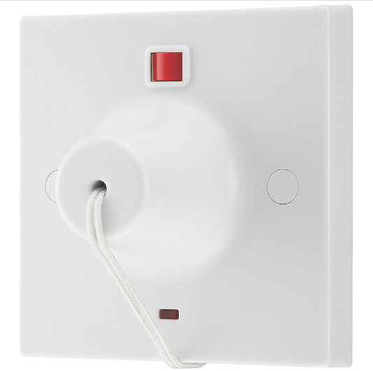 0) (Best Seller this month) British General - 50A Shower isolator Switch - Neon On/Off Indicator