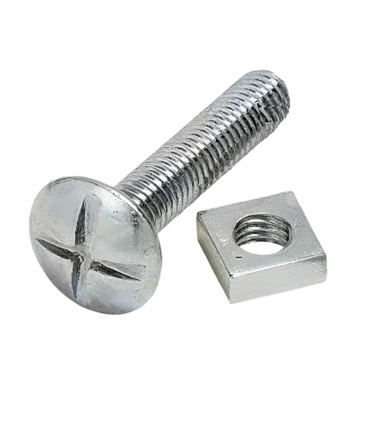 5A) 50x Gutter Bolts 6mm