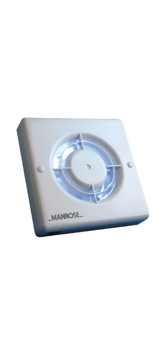 7) FAN - MANROSE Bathroom Fan with Timer (100mm)