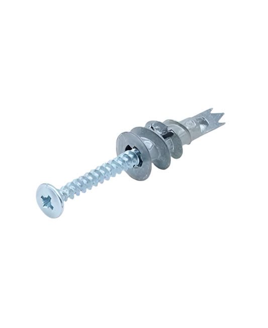 71) 50X Self Drilling Plasterboard Fixings