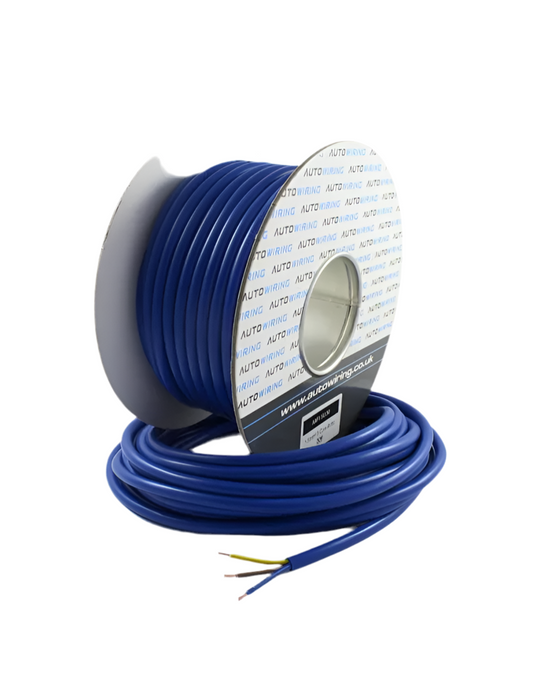 94) 2.5mm 3C BLUE FLEX (100mtrs) 240V