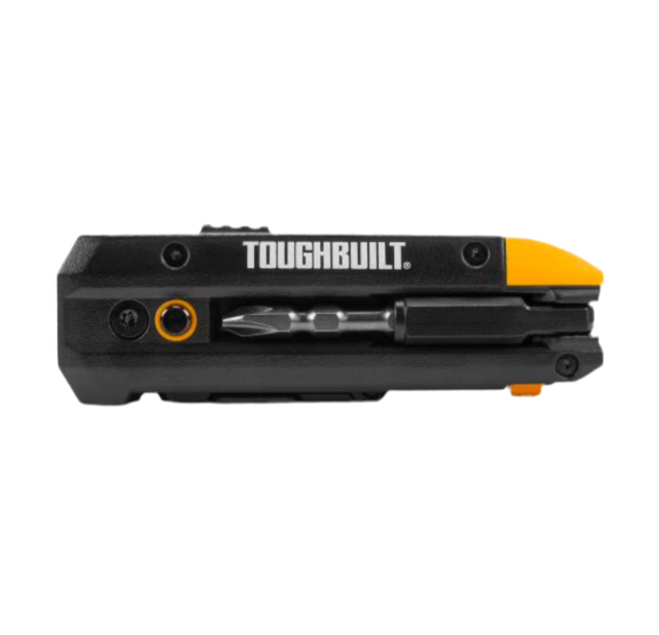 ToughBuilt TB-H4-12-IM 5 In 1 Electricians Folding Utility Knife C/W Bit Driver + Pry Bar