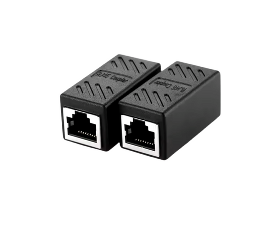 44) 2Pack RJ45 Coupler ethernet cable coupler LAN