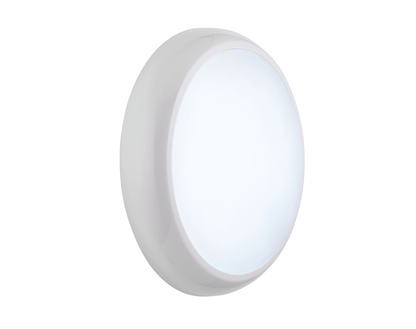 2) HEROPRO IP65 TRI WATTAGE LED CCT MICROWAVE SENSOR BULKHEAD - 3000k/4000k/6000k