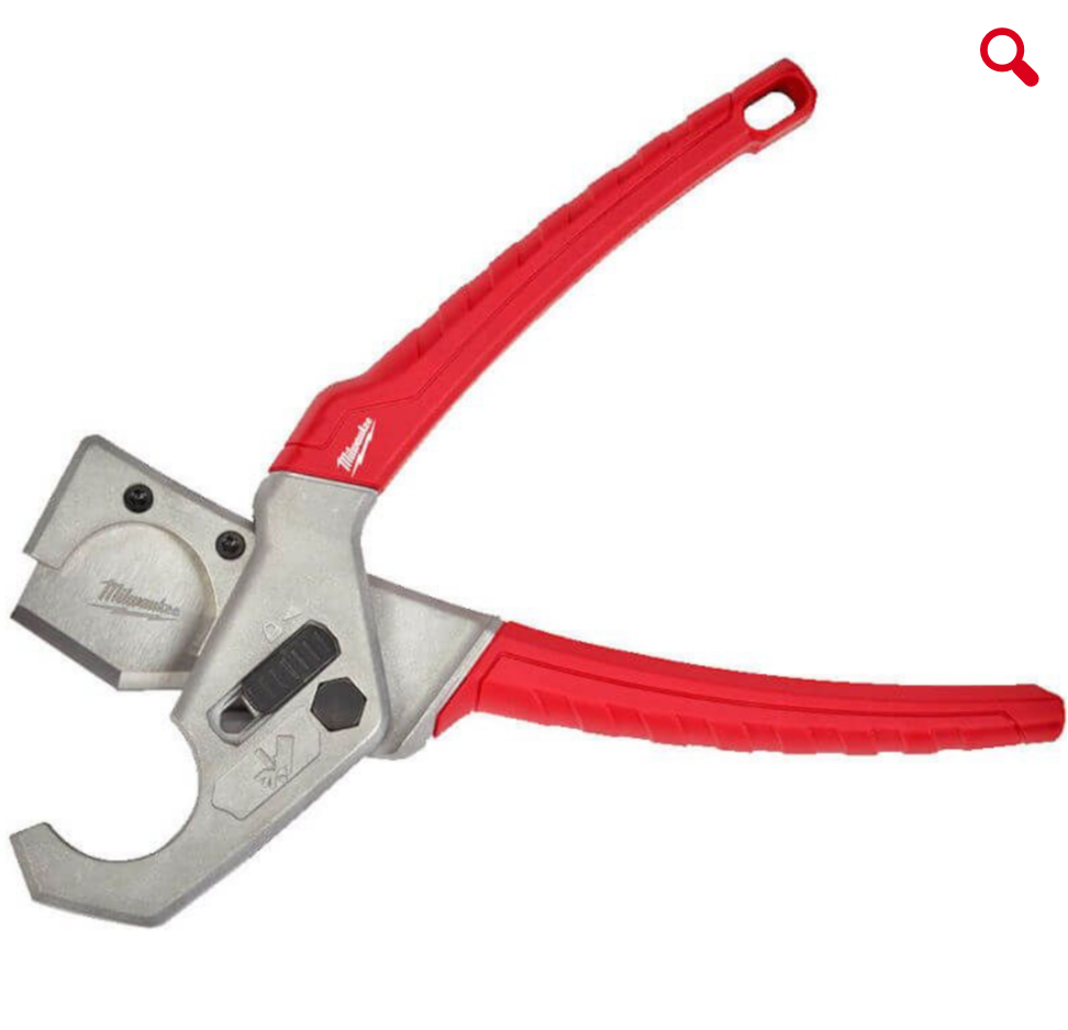 01) MILWAUKEE PLASTIC PIPE CUTTER (Up to 25mm)