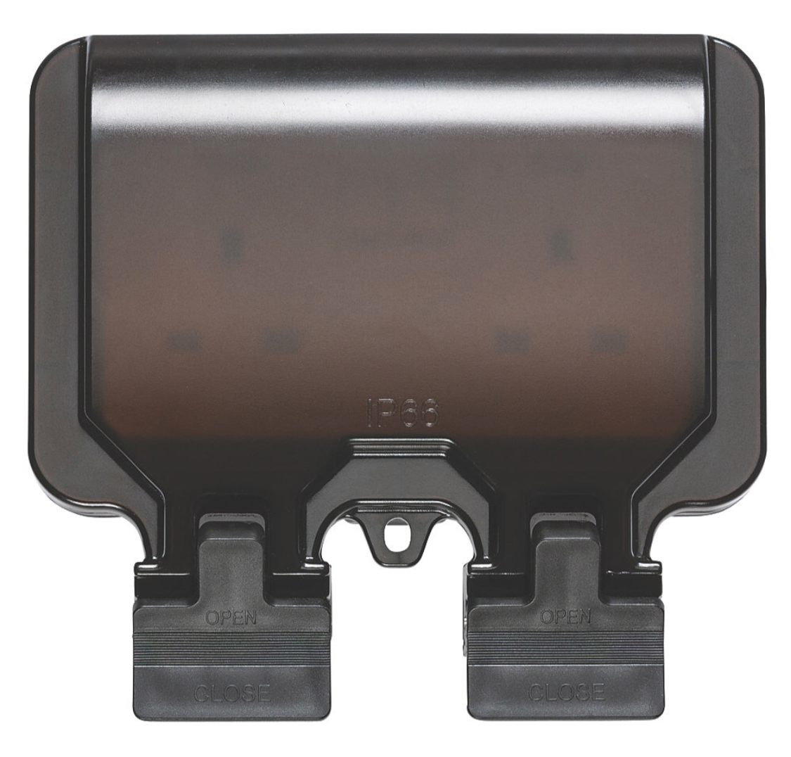 0) (Best Seller this Month) - Knightsbridge IP rated (outdoor socket) Black
