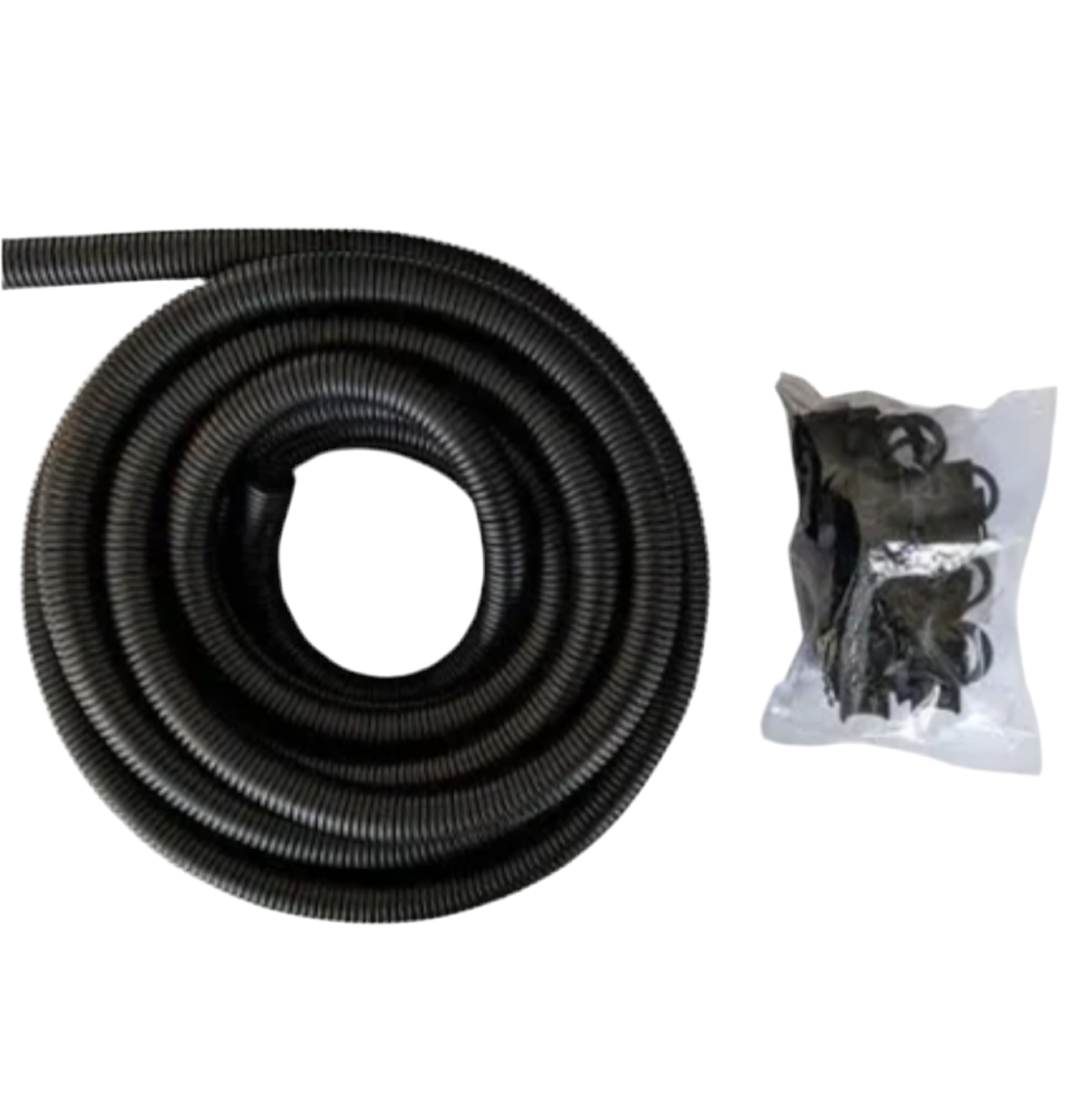 91) FLEXIBLE CONDUIT KIT 10MTR C/W X10 GLANDS BLACK 20mm