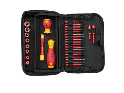 998) Wiha 43465 32 Piece slimVario Tool Set