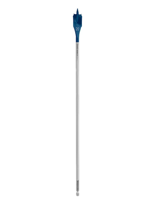 0) Best seller this month) Bosch (Length 450mm - 20mm EXPERT Self Cut Speed Spade Drill Bit ) - Drill Through the Second Joist – Minimise Ceiling Damage When Wiring Spotlights
